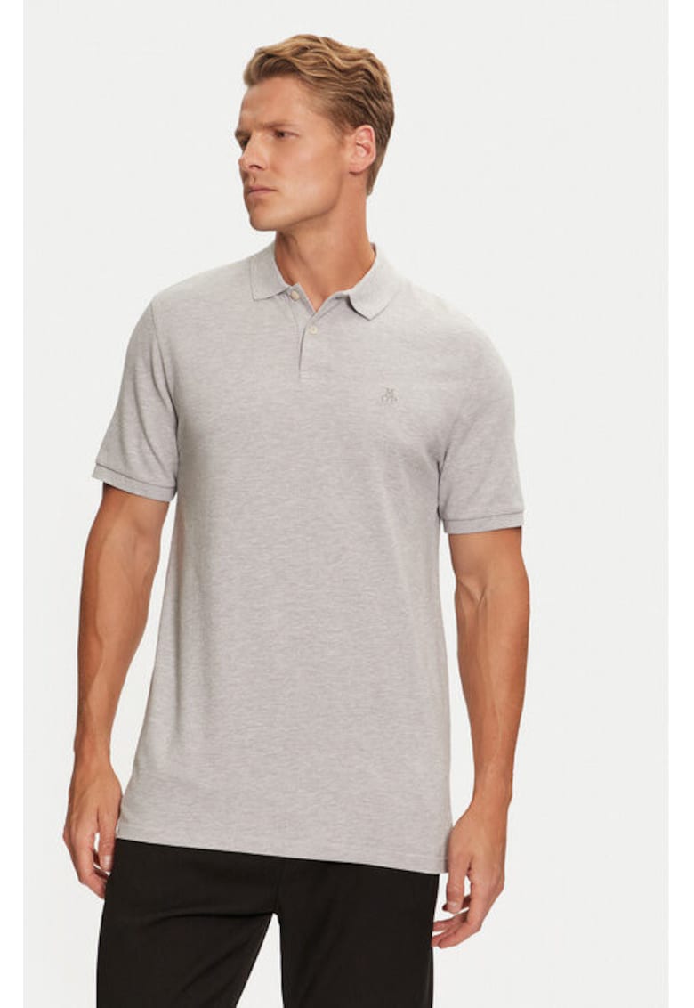 Tricou barbati - 304792106 - Bumbac - Gri - Gri