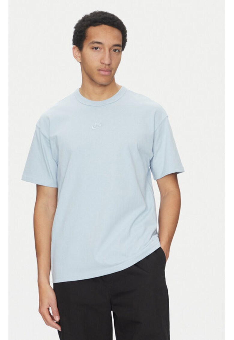 Tricou barbati - 305365606 - Bumbac - Albastru - Albastru