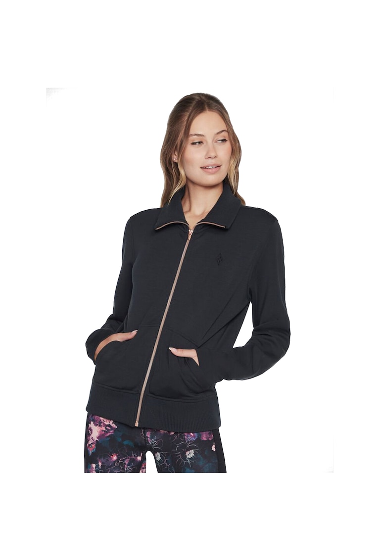 Hanorac -  Hoodless Hoodie Skechcloud Jacket 19631151 - Negru