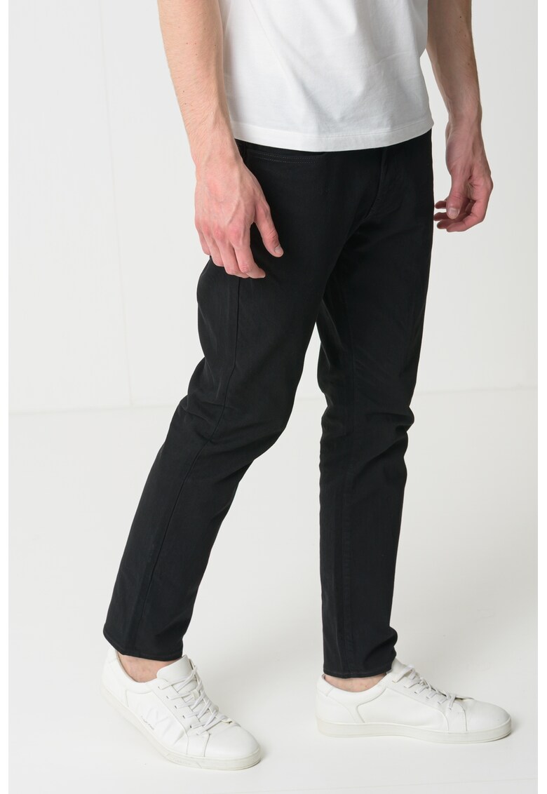 Oferte la Blugi skinny J14 - Negru