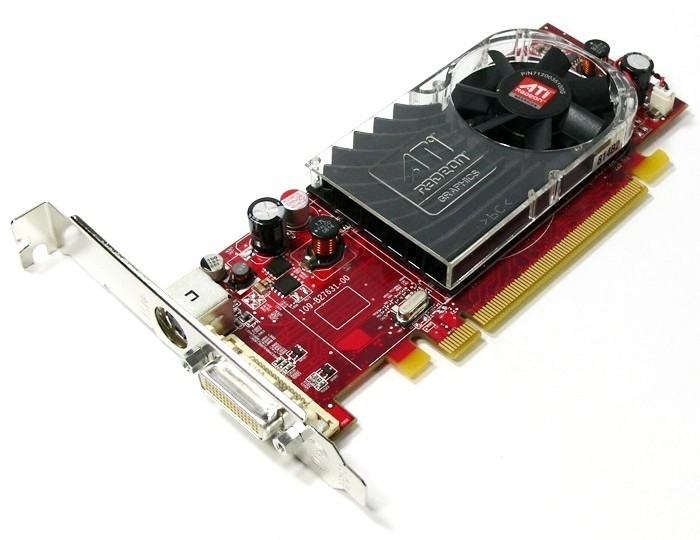 Oferte la Placa video: ATI Radeon 3450 HD; 256 MB; PCI-E 16X; 1 x DMS-59; 1 x SVIDEO; CN0X398D1374099F00BFA00, 0X398D""