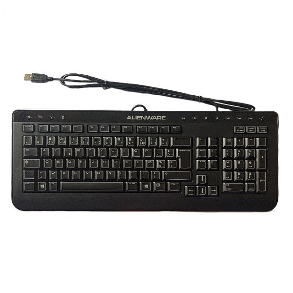 Oferte la Tastatura ALIENWARE, layout: elvetiana, Multimedia, USB, Negru