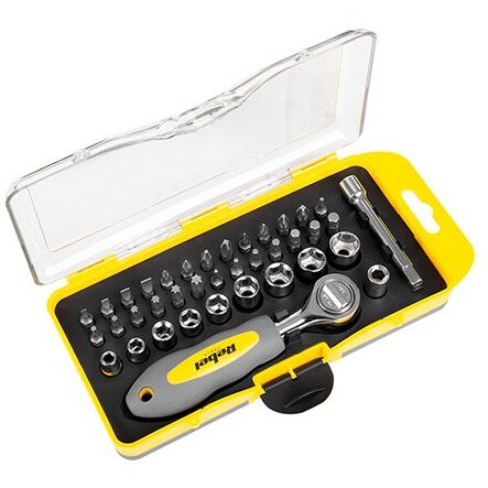 Oferte la Surubelnita SET BITI CU CHEIE CLICHET 38 PIESE