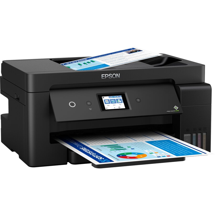 Oferte la Multifunctionala EcoTank ET-15000, multifunction printer (black, USB, WLAN, LAN, scan, copies, fax)