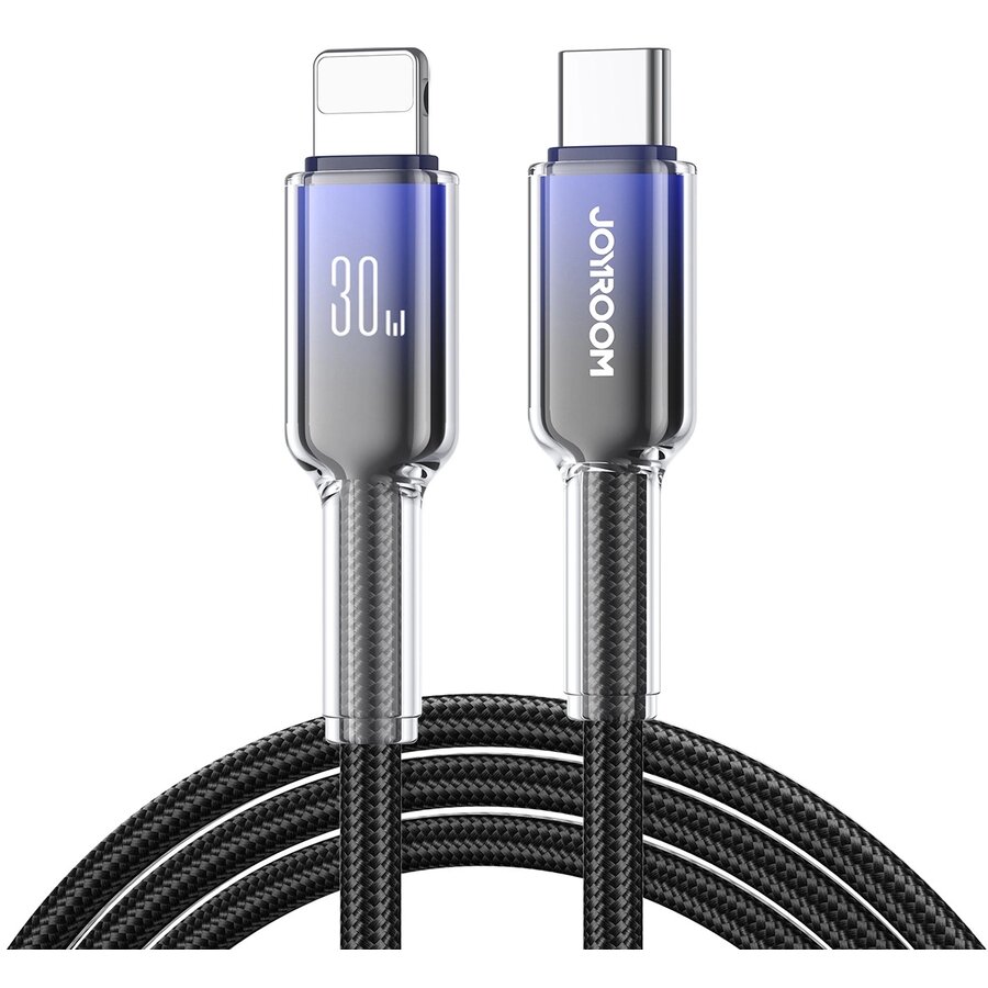 Oferte la Cablu de date S-A42, USB-C/Lightning, 30W, 1.2m, Negru