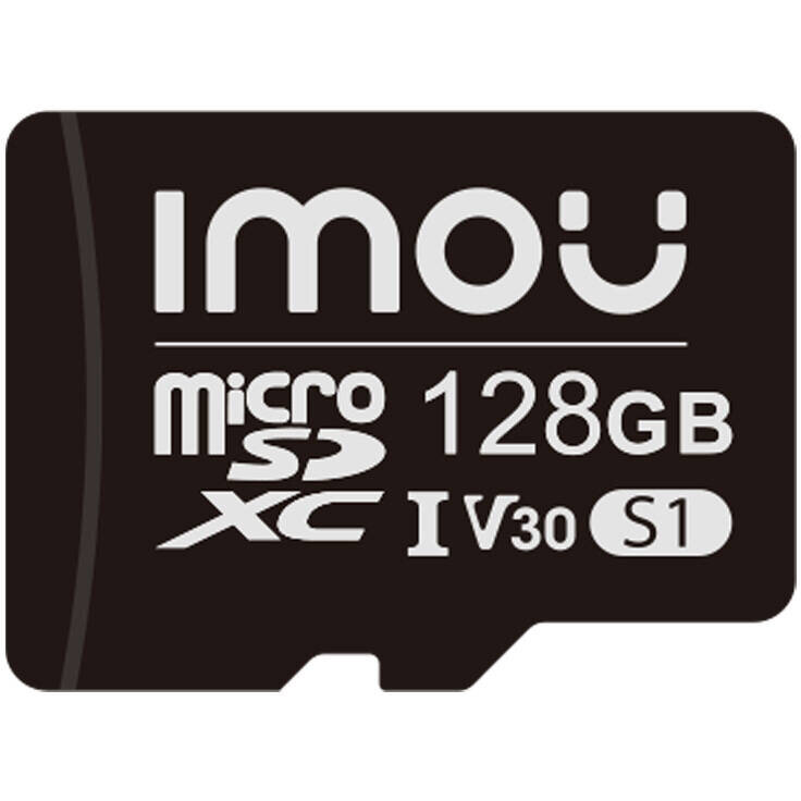 Card de memorie Imou ST2-128-S1, MicroSD 128GB, clasa 10, citire 95 MB/s, scriere 38 MB/s
