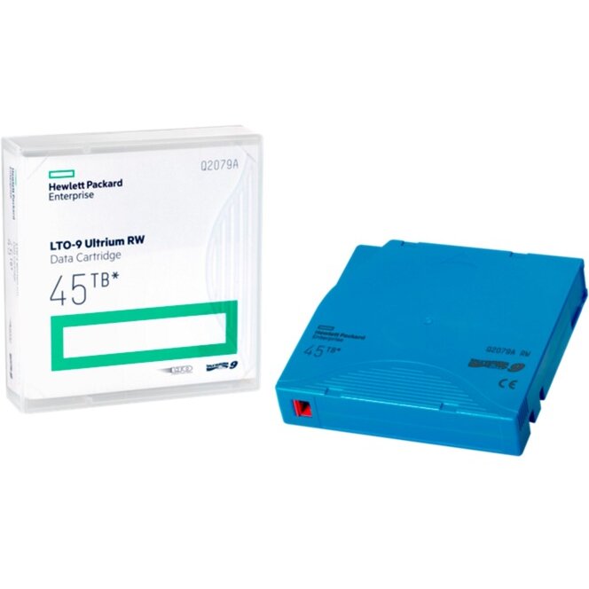 Oferte la Hewlett Packard Enterprise LTO9 Medium 45 TB, streamer medium (blue)