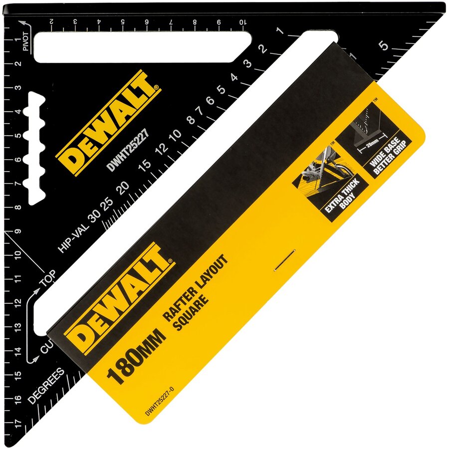 Oferte la Speed Square 18cm Angle Finder (Black)