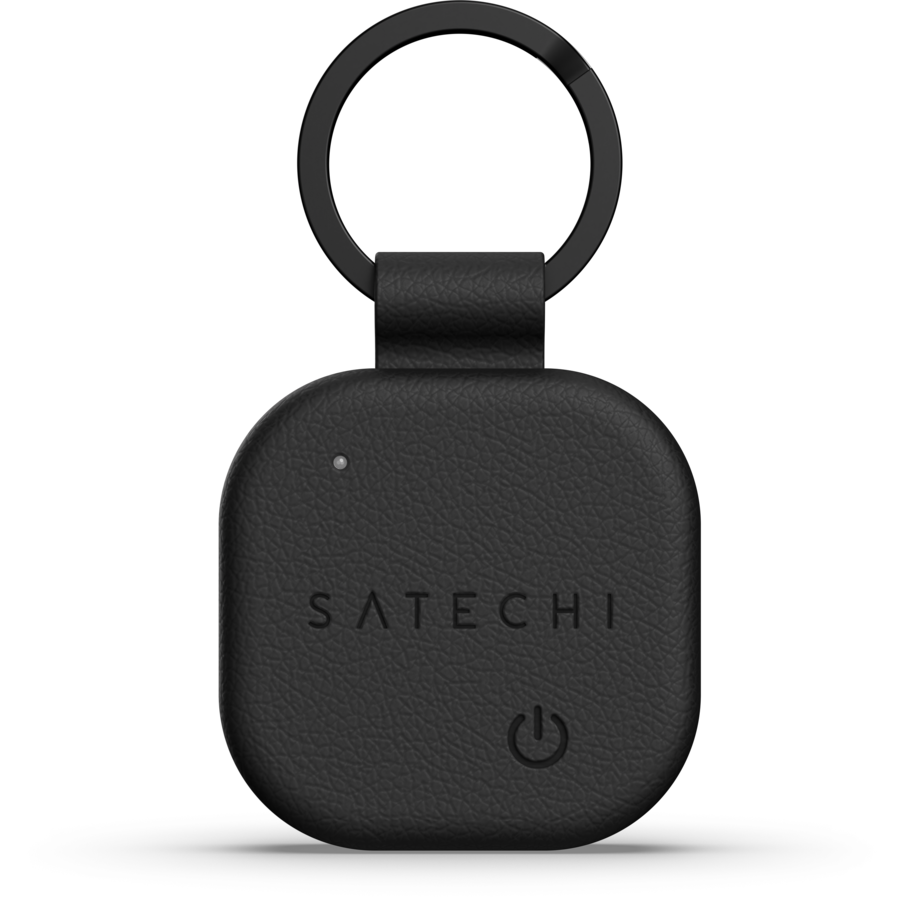 Oferte la Breloc de Localizare Vegan Leather Findall Keychain Negru