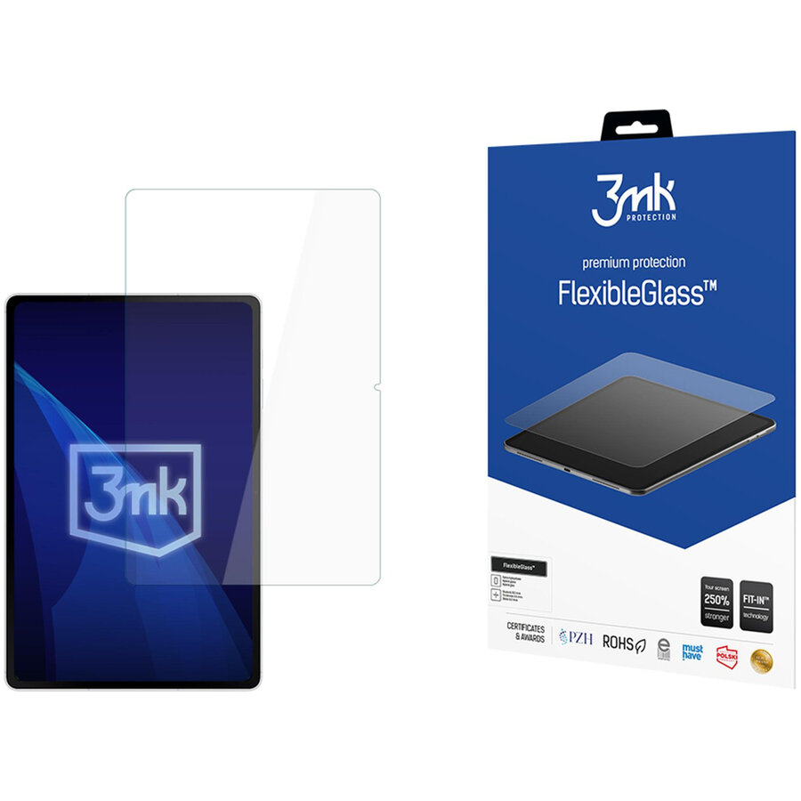 Folie protectie tableta FlexibleGlass compatibila cu Samsung Galaxy Tab S10 FE, Transparent