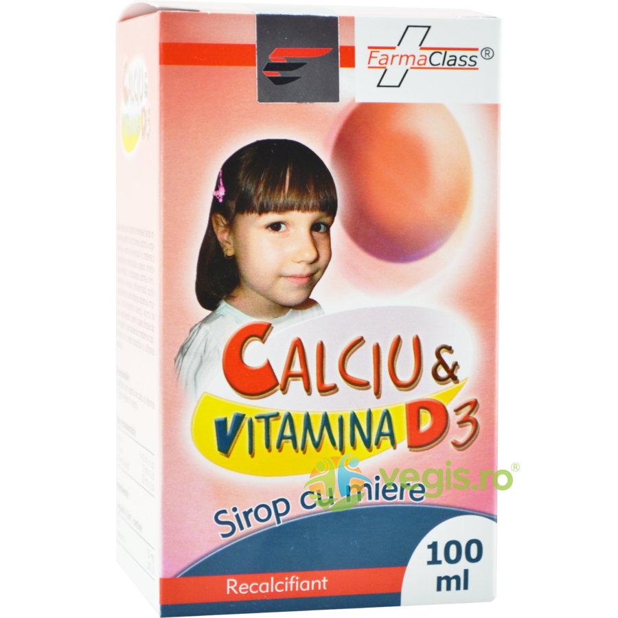 Oferte la Calciu si Vitamina D3 Sirop cu Miere 100ml