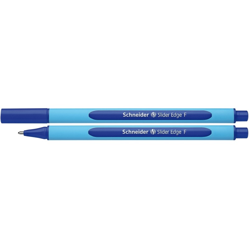Oferte la Pix SCHNEIDER Slider Edge F, rubber grip, varf fin - scriere albastra