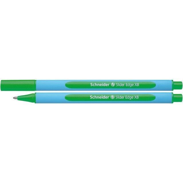 Oferte la Pix SCHNEIDER Slider Edge XB, rubber grip, varf 1.4mm - scriere verde