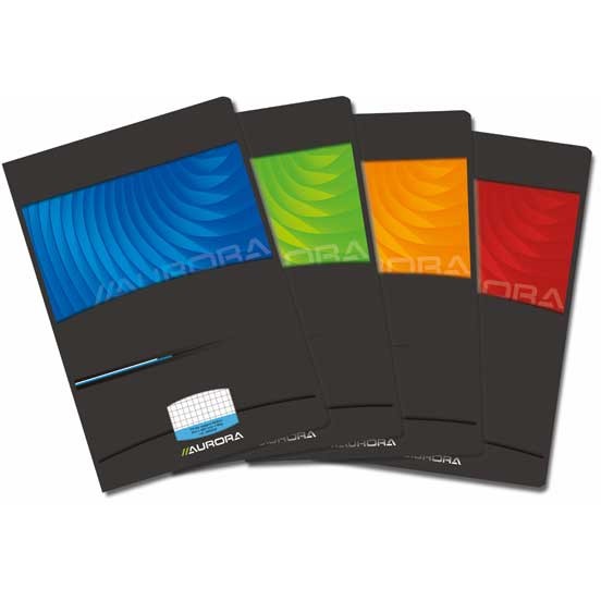 Oferte la Caiet A4, 36 file - 90g/mp, liniat stanga, coperta carton lucios, AURORA Mano - matematica