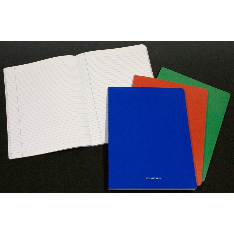 Oferte la Caiet A4, 60 file - 80g/mp, liniat stanga, coperta carton laminat, AURORA - dictando