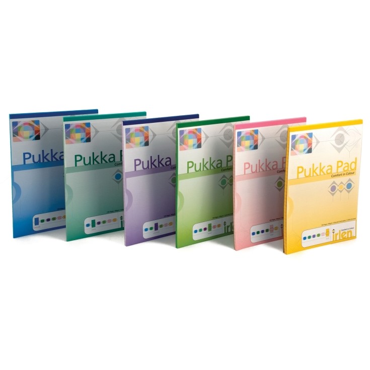 Oferte la Blocnotes A4, 50 file, 80g/mp, hartie verde inchis, coperti carton, PUKKA Colour - dictando