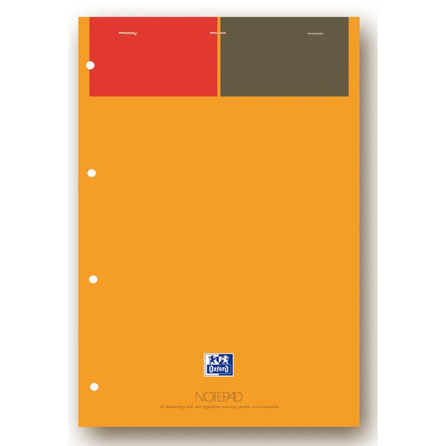 Oferte la Blocnotes A4+, OXFORD International Notepad, 80 file-90g/mp, 4 perf., coperta carton - dictando