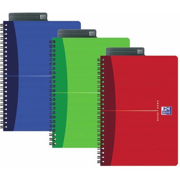 Oferte la Caiet cu spirala A4+, OXFORD Essentials Collegebook, 90 file-90g/mp, 4 perf., coperta carton - mate