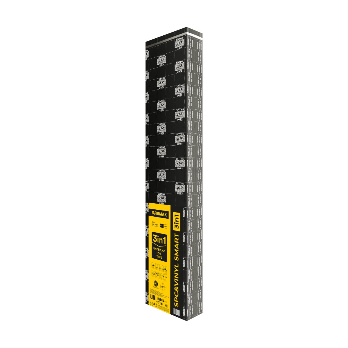 Oferte la Folie izolatoare pardoseala SPC & Vinyl Afirmax Smart, incalzire in pardoseala, material XPS si PET, 1 mm, 5.3 x 1.18 m