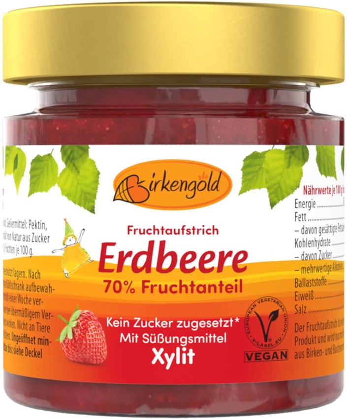Oferte la Gem de capsuni, 200g Birkengold