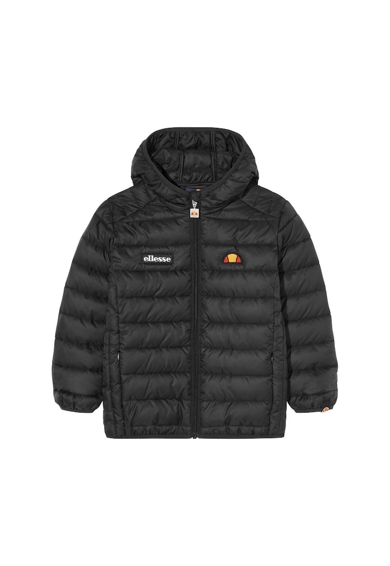 Oferte la Geaca cu gluga si buzunare cu fermoar - Negru