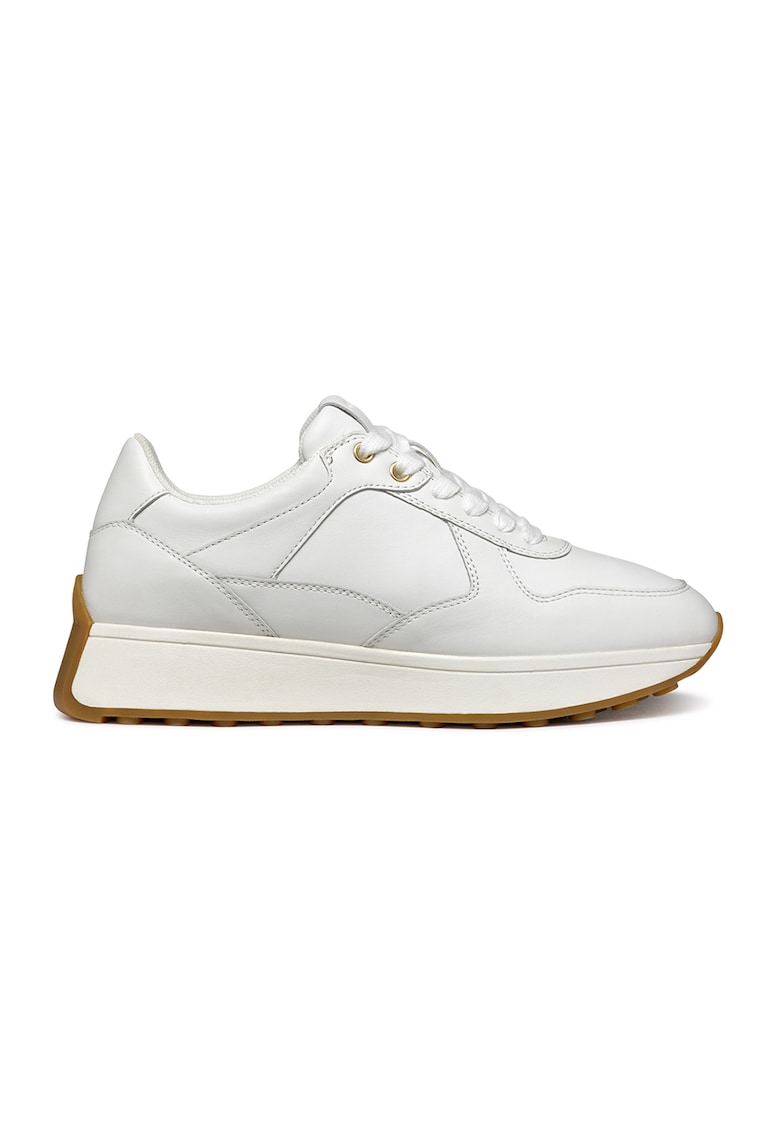 Pantofi sport de piele - Alb murdar