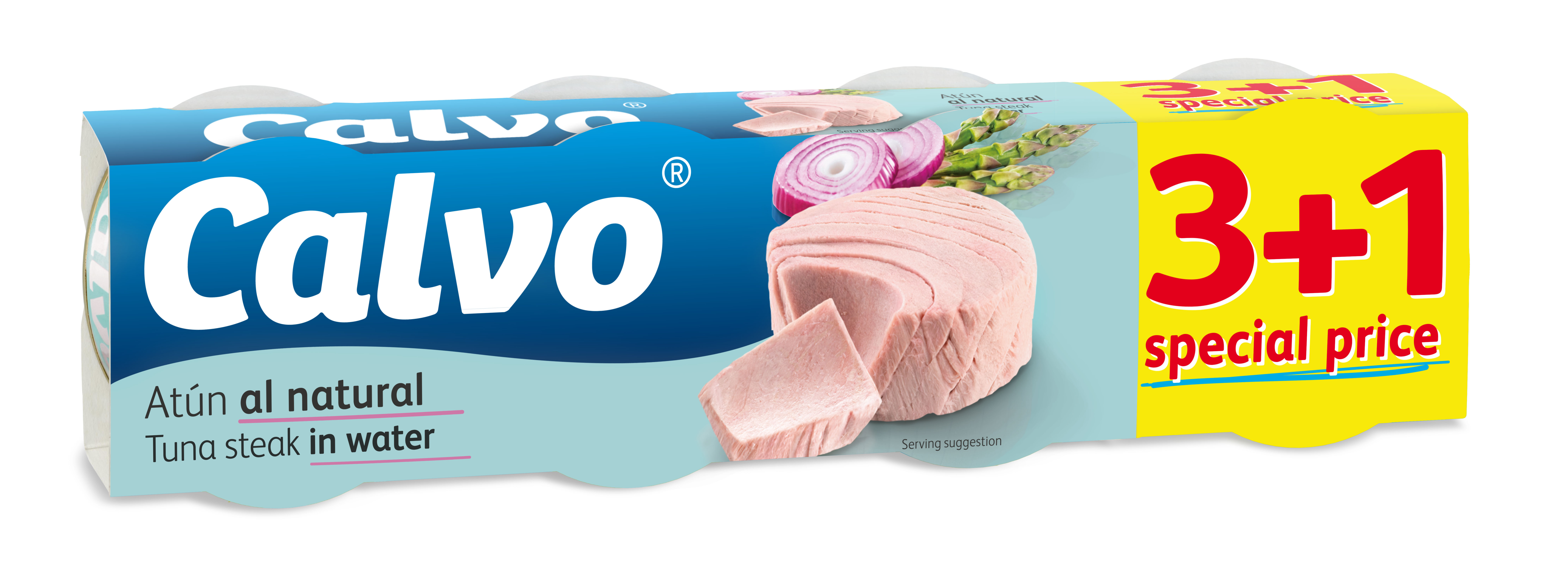 Oferte la Ton In Sos Natur Calvo 4x80g