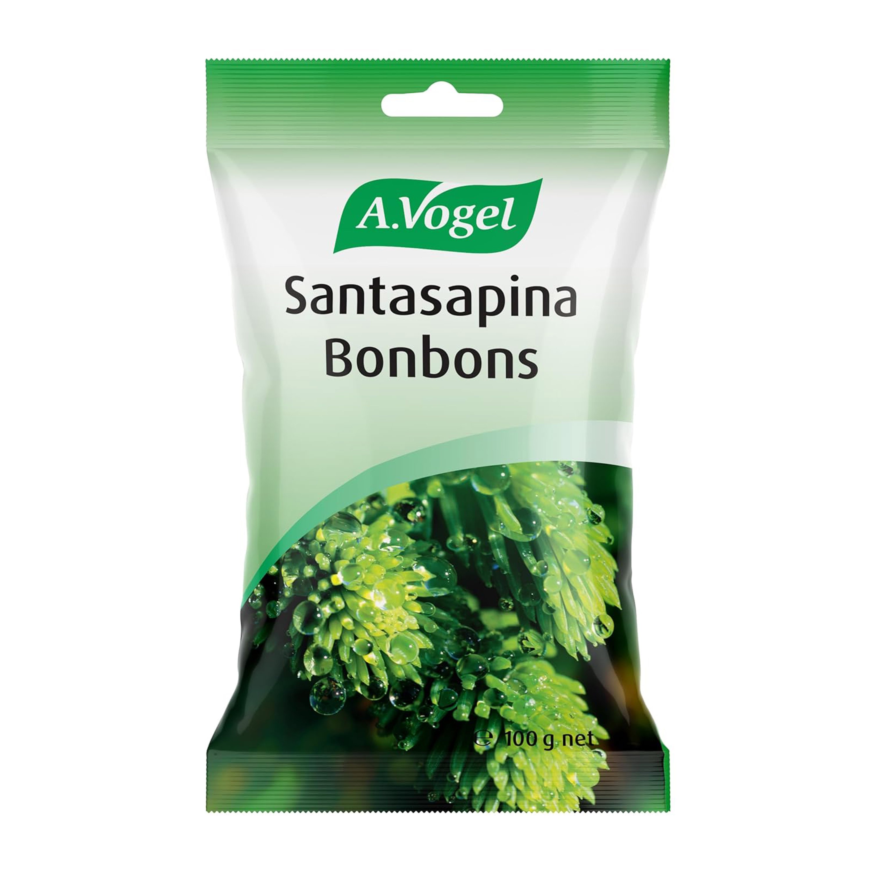 Oferte la Bomboane de tuse Santasapina, 100 g A.Vogel