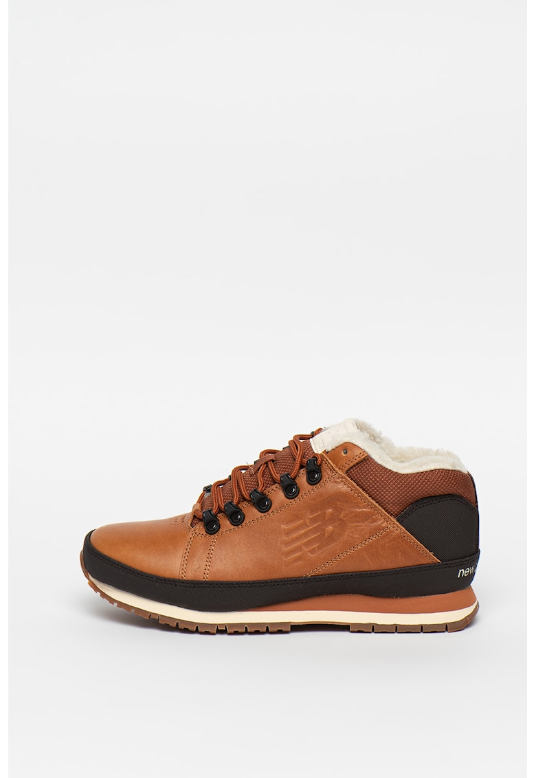 Oferte la Ghete de piele ecologica cu captuseala din blana shearling sintetica 754