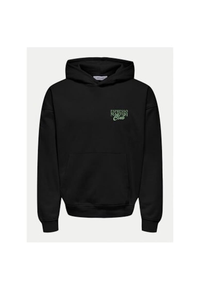 Bluza barbati - 304887611 - Bumbac/Poliester - 2XL INTL - Negru