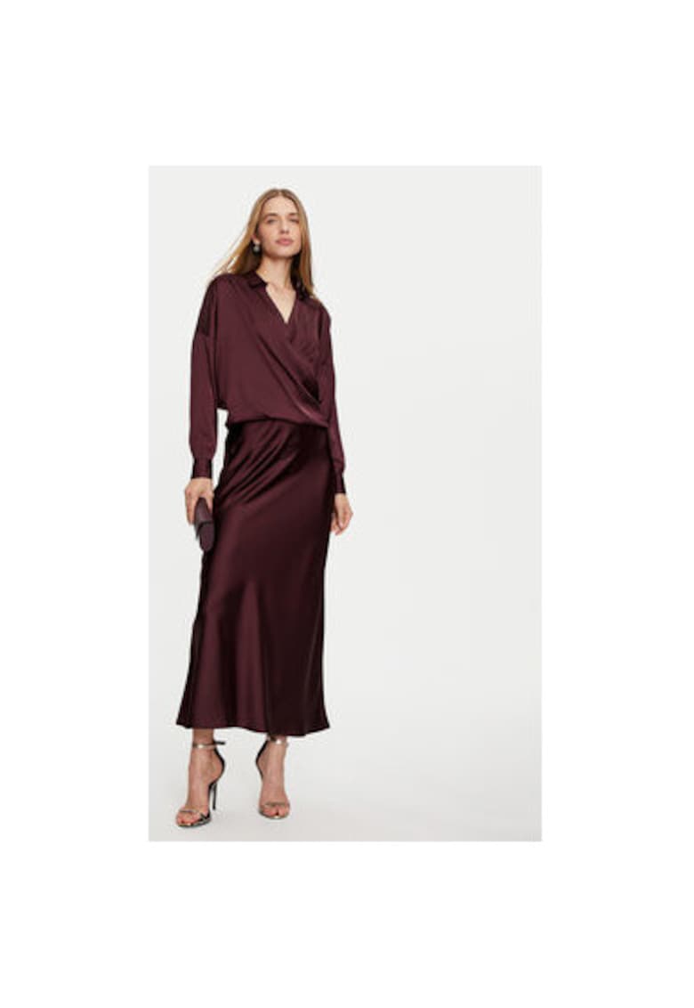 Camasa dama - 304811470 - Poliester - XS INTL - Rosu