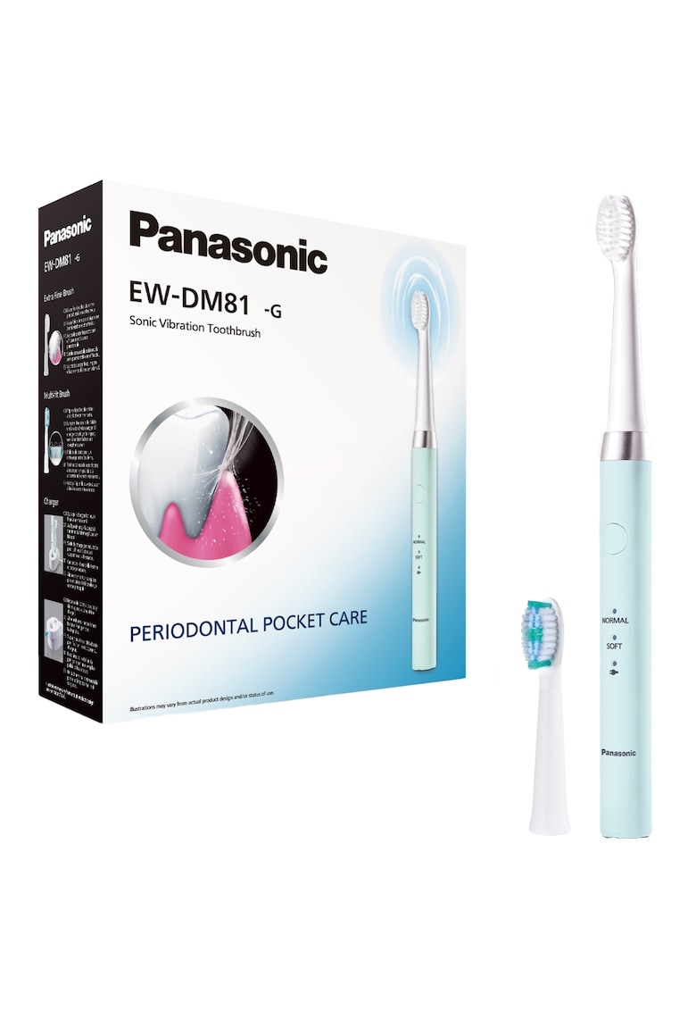 Periuta de dinti electrica  Sonic Vibration - Verde