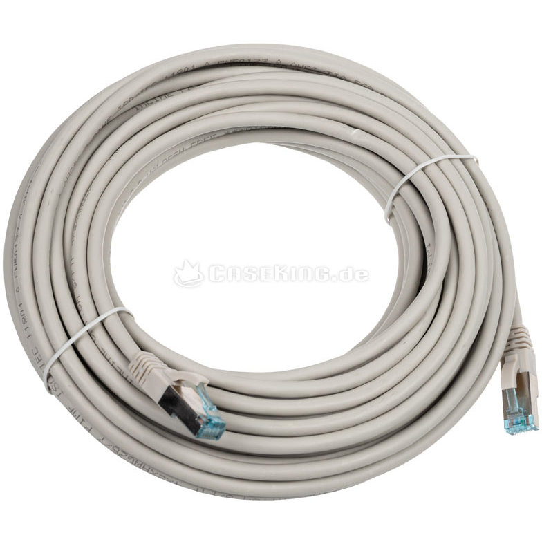 Oferte la Patchcord S/FTP Cat 6A 15m Grey