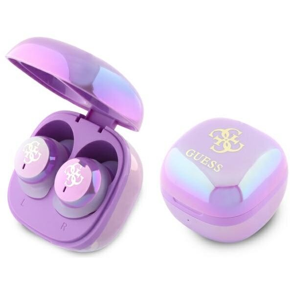 Oferte la Casti 4G Printed Logo Bluetooth 5.3 250mAh Autonomie 6h USB-C Mov