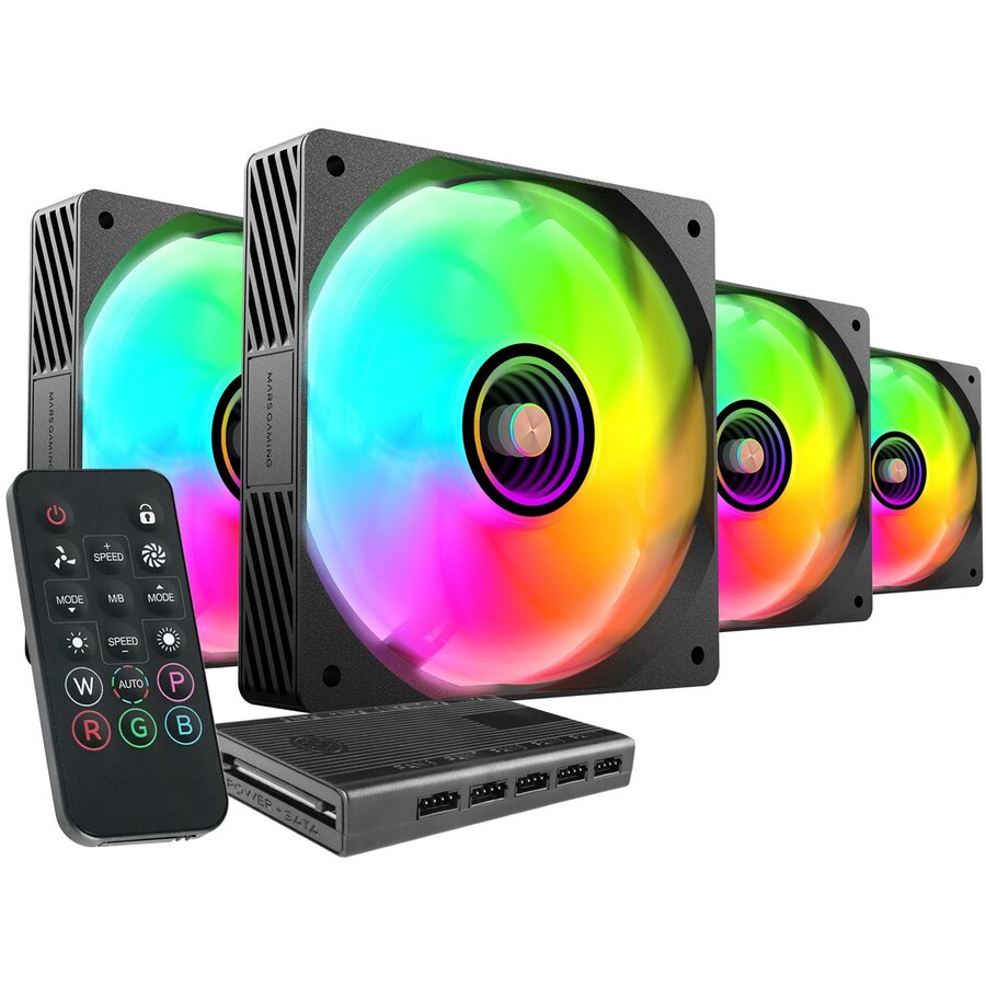 Oferte la Ventilator Mars Gaming MFSI4KIT Negru