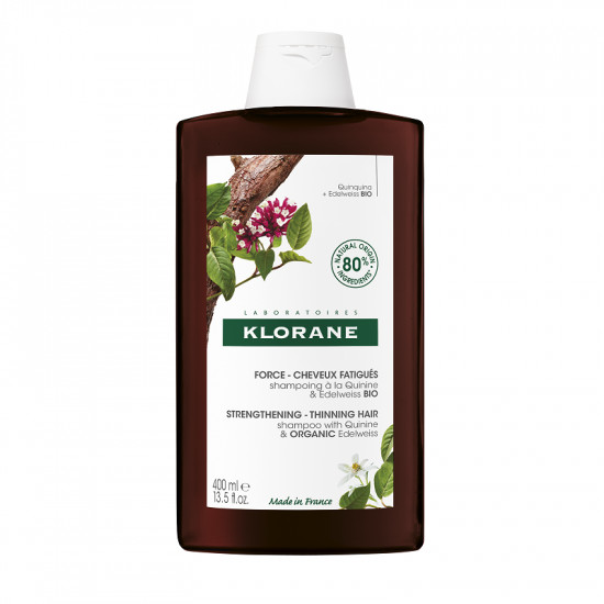 Oferte la Sampon chinina si floare de colt BIO, Klorane (Concentratie: Sampon, Gramaj: 400 ml)