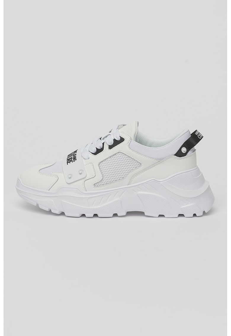 Oferte la Pantofi sport cu insertii de piele - Alb murdar