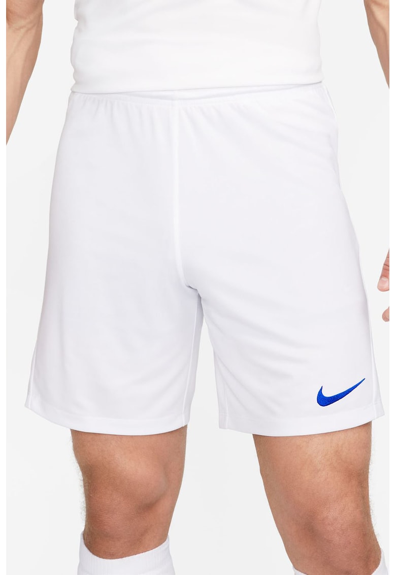 Oferte la Pantaloni scurti cu tehnologie Dri-FIT pentru fotbal Park III - Albastru royal/Alb murdar