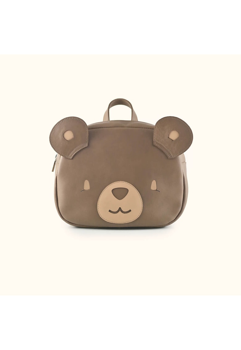 Oferte la Ghiozdan din piele naturala - Charmin - Maro - Maro