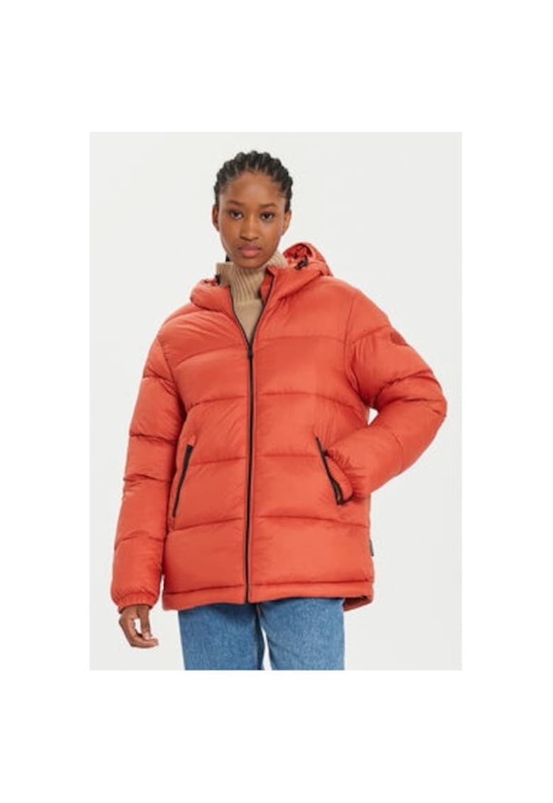 Geaca dama - 304704017 - Poliamida - Negru - Negru