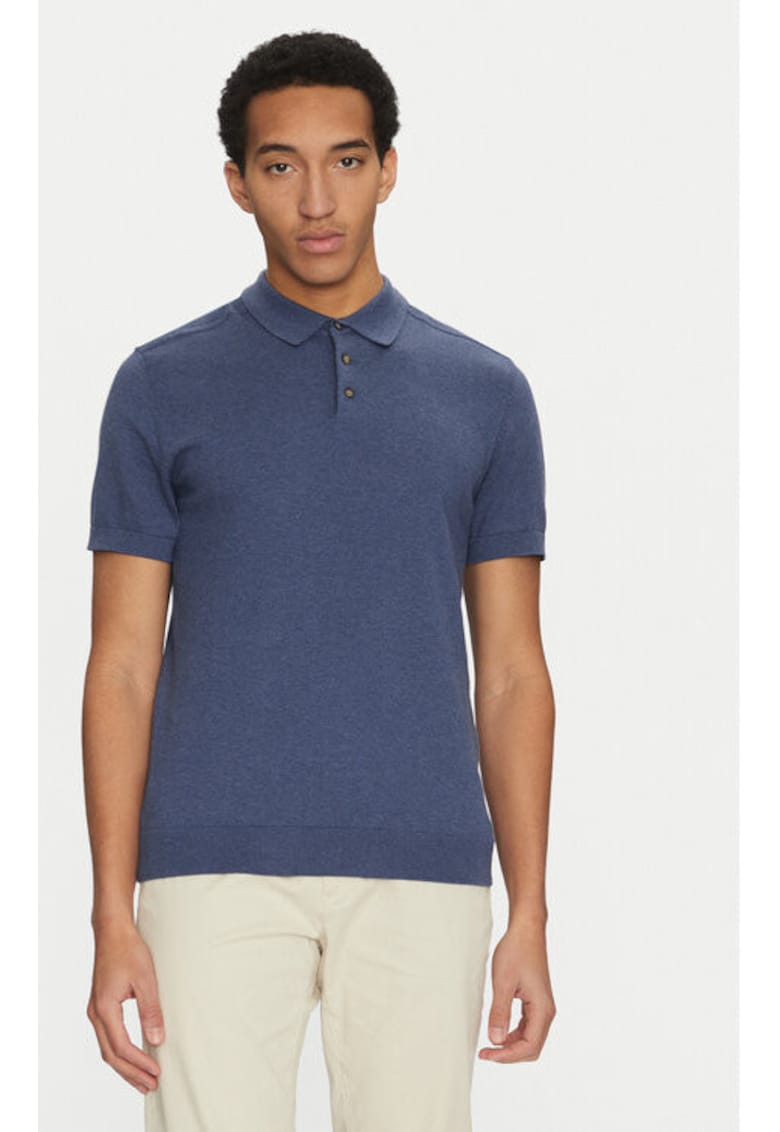 Tricou barbati - 304704833 - Bumbac - Albastru - Albastru