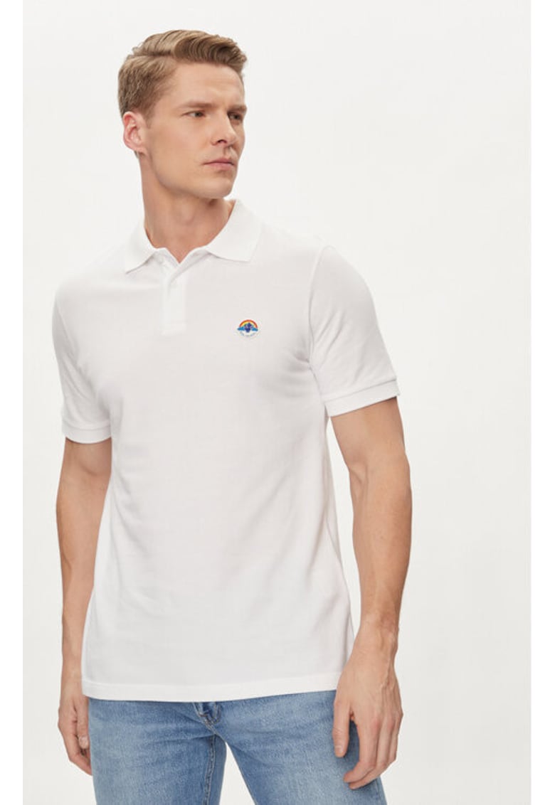 Oferte la Tricou barbati -  303932145 - Bumbac - Alb - Alb