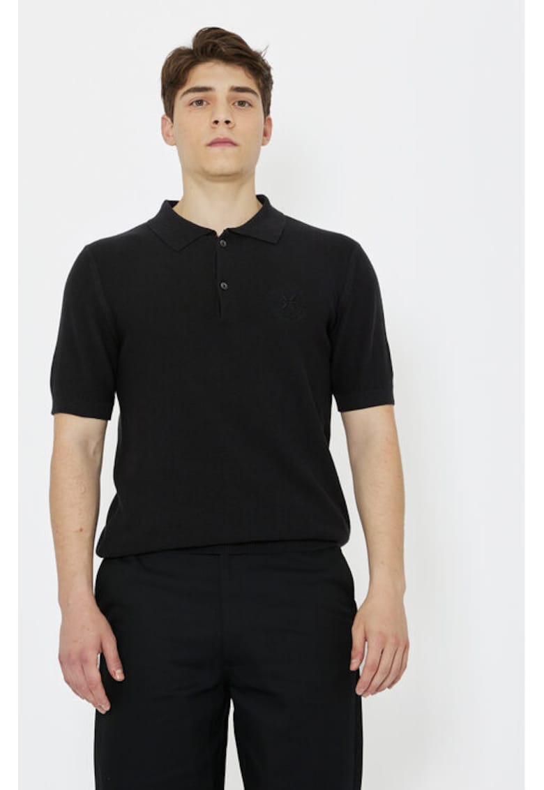 Tricou barbati - 303885991 - Bumbac - Negru - Negru