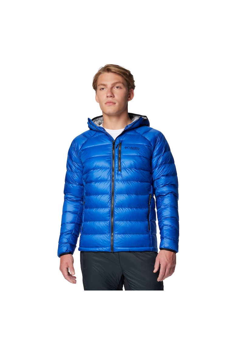 Jacheta barbati - Arctic Crest Down Hooded Jacket 208877 - Albastru