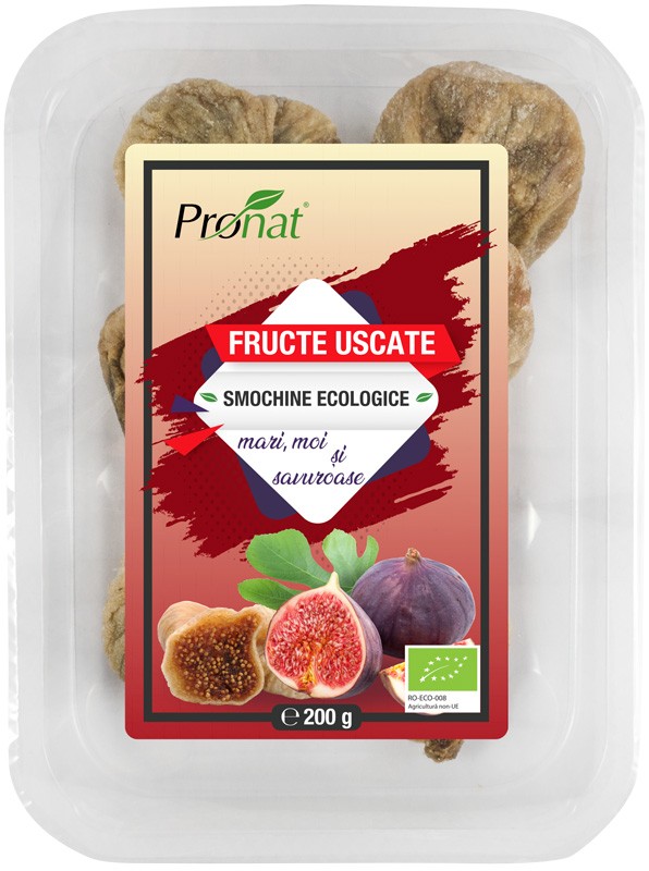 Oferte la Smochine bio moi, mari si savuroase 200g Pronat