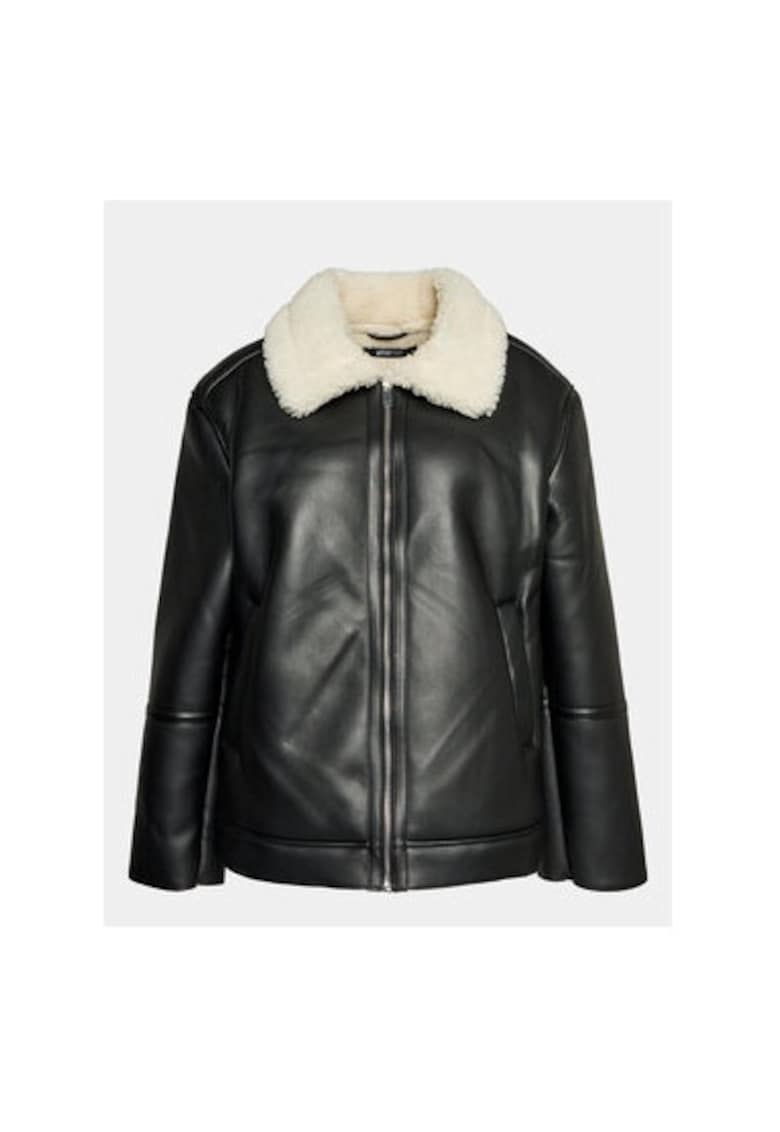 Oferte la Geaca dama -  302990832 - Piele ecologica - Negru - Negru