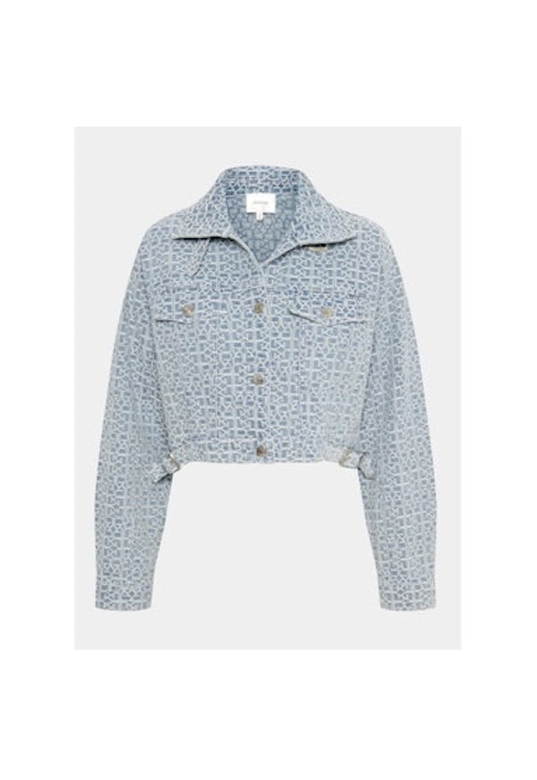 Geaca dama - 303543471 - Bumbac - Albastru - Albastru