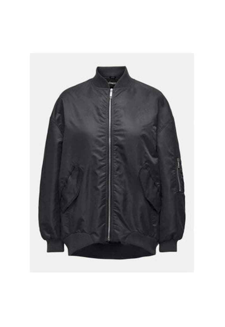 Geaca dama - 304499548 - Nylon - Gri - Gri