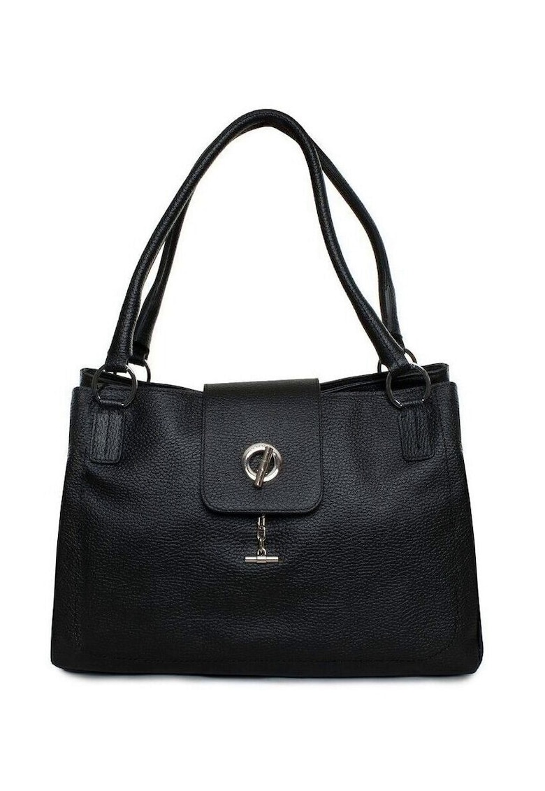 Oferte la Geanta dama Crossbody  LAM104 - Negru - 40 x 29 x 15 cm
