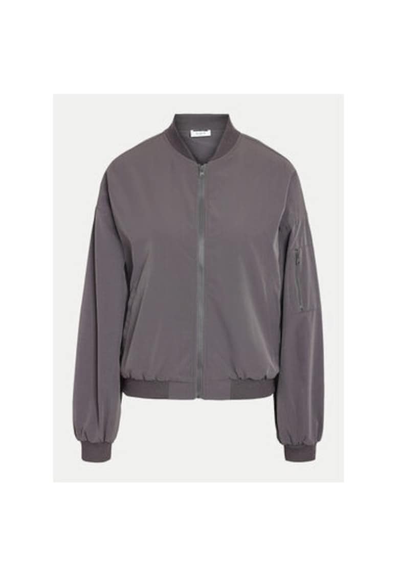 Geaca dama - 304422904 - Poliamida - Gri - Gri